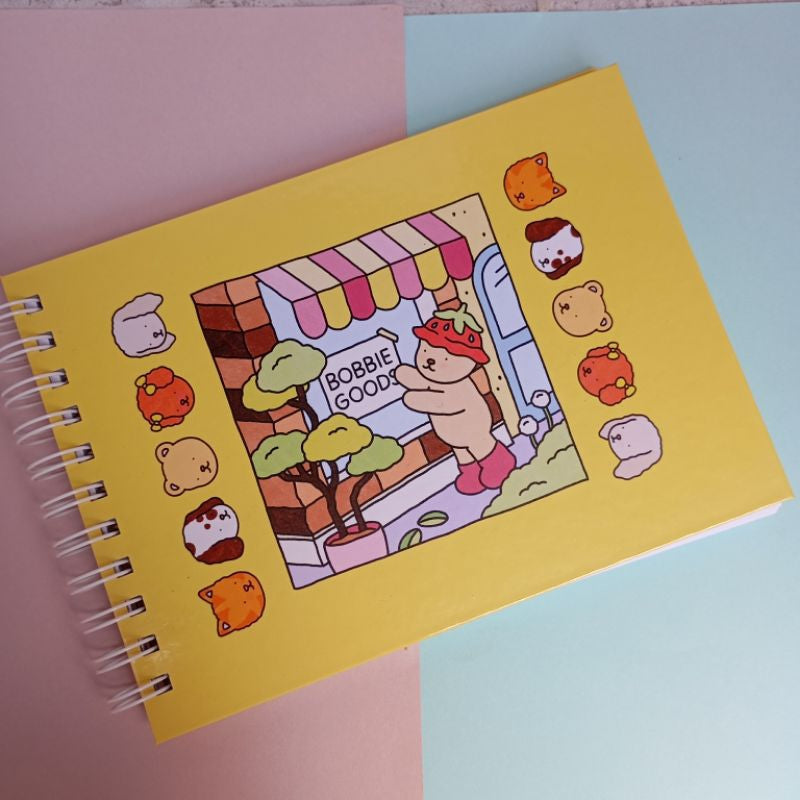 Livro de Colorir Bobbie Goods Amarelo