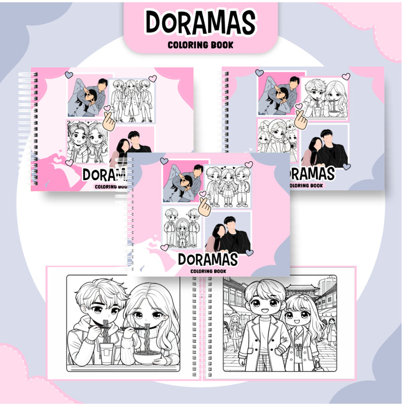 Livro de Colorir Doramas