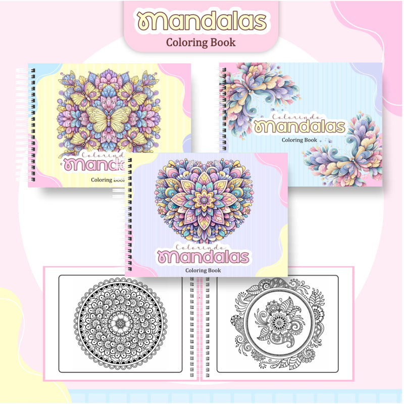 Livro de Colorir Mandalas